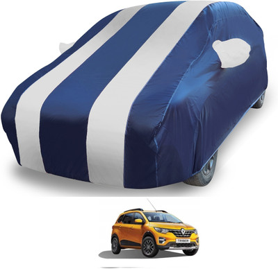 MOCKHE Car Cover For Renault Triber (With Mirror Pockets)(Silver)