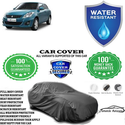 Tamanchi Autocare Car Cover For Maruti Suzuki Swift Dzire ZXI Plus Petrol(Grey)