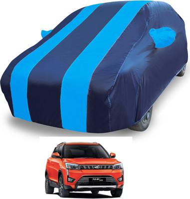 MOCKHE Car Cover For Mahindra XUV 300 (With Mirror Pockets)(Blue)