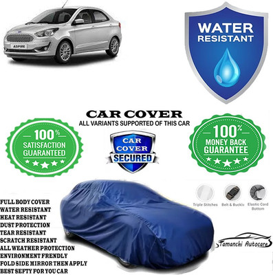 Tamanchi Autocare Car Cover For Ford Figo Aspire(Blue)