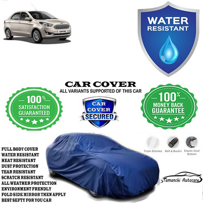Tamanchi Autocare Car Cover For Ford Figo Aspire Titanium Diesel(Blue)