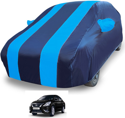 Euro Care Car Cover For Nissan Sunny (With Mirror Pockets)(Blue)