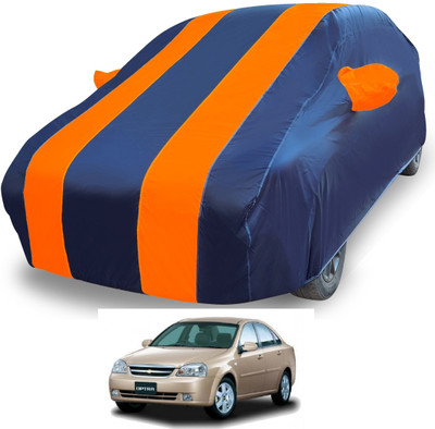 MOCKHE Car Cover For Chevrolet Optra (With Mirror Pockets)(Orange)