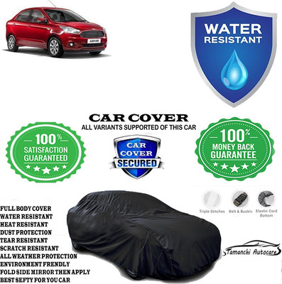 Tamanchi Autocare Car Cover For Ford Figo Aspire 1.2 Ti-VCT Sports Edition(Black)