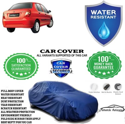 Tamanchi Autocare Car Cover For Tata Indigo CS(Blue)