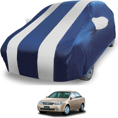 MOCKHE Car Cover For Chevrolet Optra (With Mirror Pockets)(Silver)
