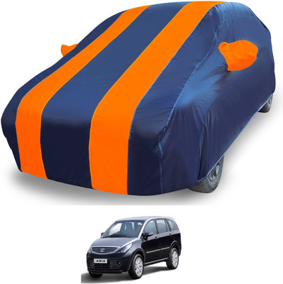 MOCKHE Car Cover For Tata Aria (With Mirror Pockets)(Orange)
