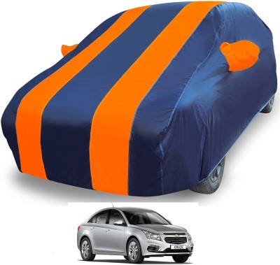 Euro Care Car Cover For Chevrolet Cruze (With Mirror Pockets)(Orange)