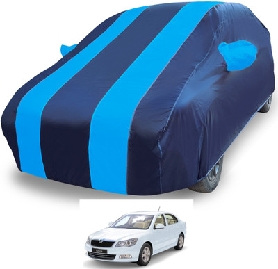 Euro Care Car Cover For Skoda Laura (With Mirror Pockets)(Blue)