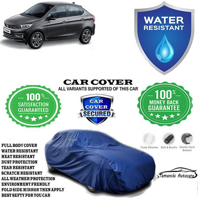 Tamanchi Autocare Car Cover For Tata Tigor XZA Plus AMT Petrol(Blue)