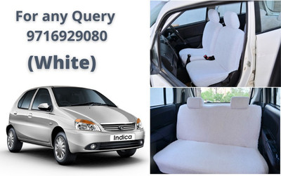 Chiefride Cotton Car Seat Cover For Tata Indica(NA, Without Back Seat Arm Rest, 5 Seater)