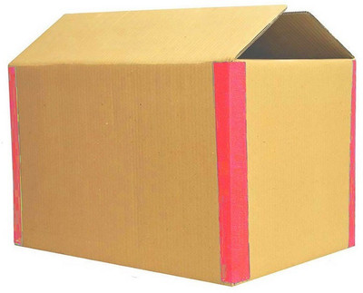 YNK Corrugated Cardboard Packaging Box(Pack of 10 Brown)