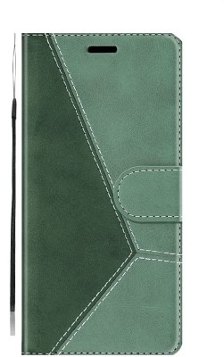 TELETEL Flip Cover for Samsung Galaxy Note 9(Green, Magnetic Case, Pack of: 1)