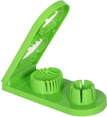 Fulkiza by FULKIZA Egg cuter 2 IN 1 Egg Slicer(Stainless Steel 2 in 1 Egg Slicer Cutter)