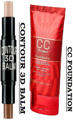 KAIASHA CC WATERPROOF FOUNDATION AND 3D CONTOUR STICK(2 Items in the set)