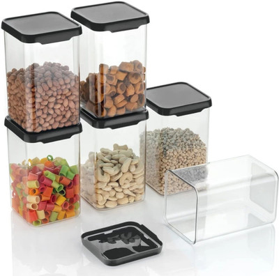 SKYLIFE Plastic Grocery Container  - 1200(Pack of 12, Grey)