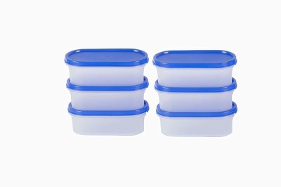 OMORTEX Plastic Utility Container  - 600 ml(Pack of 6, Blue)