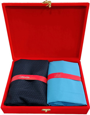 Arvind Cotton Blend Solid Shirt & Trouser Fabric