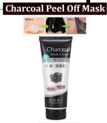 Yuency Charcoal Peel off Mask Removes Black Heads, Pores and Deeply Cleanses Skin(130 ml)