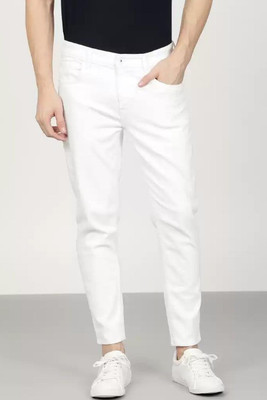 spenze Slim Men White Jeans