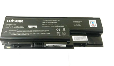 WISTAR Battery for Acer Extensa 7230 7230E 7630 7630EZ 7630G 7630G 7630Z 7630ZG 6 Cell Laptop Battery