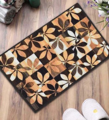 Gallery99 Polyester Door Mat(Brown, Medium)