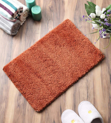 Gallery99 Polyester Door Mat(Orange, Medium)