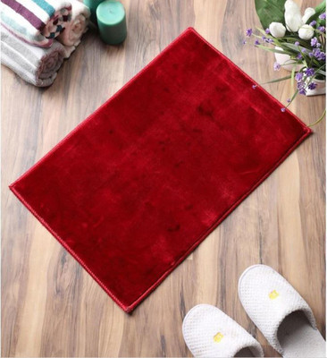 Gallery99 Polyester Door Mat(Orange, Medium)