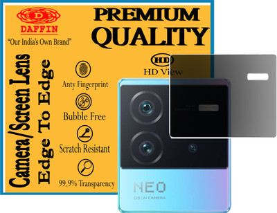 DAFFIN Back Camera Lens Glass Protector for iQOO Neo 6 5G(Pack of: 1)