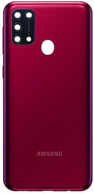 Kraze4blaze Samsung Galaxy M31 with camera lens Back Panel(Red)