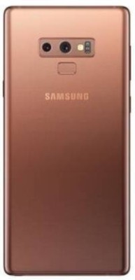 Kraze4blaze Samsung Galaxy Note9 with camera lens Back Panel(Gold)