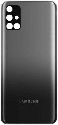 Kraze4blaze Samsung Galaxy M31s with camera lens Back Panel(Black)