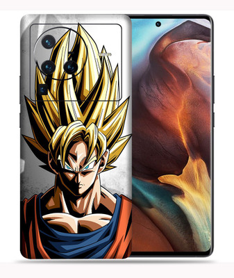 SkinoMania X80 Pro-5G Mobile Skin(Multicolour Goku)