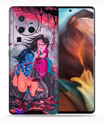 SkinoMania X80 Pro-5G Mobile Skin(Multicolour Krishna Rukmani)