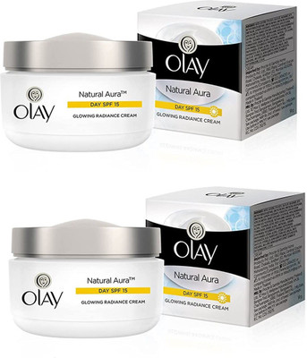OLAY Natural Aura Day SPF 15 Glowing Radiance Cream(100 g)