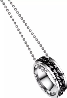 Fashion Frill Silver Plated Stainless Steel Chain