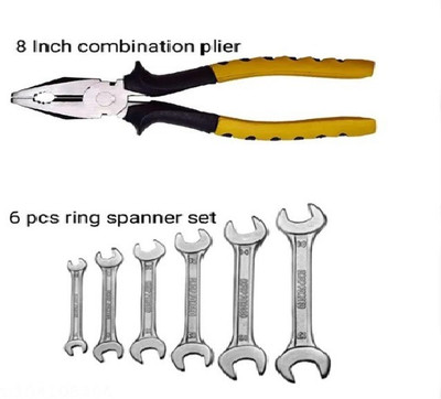 Forgesy Hand tool combo set Round Nose Plier(Length : 8 inch)