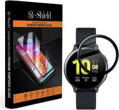 MS-Shield Impossible Screen Guard for Samsung Galaxy Watch Active 2 · 44mm, PMMA Full Coverage Screen Protector(Pack of 1)