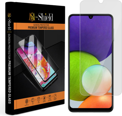 MS-Shield Tempered Glass Guard for Samsung Galaxy A22 5G(Pack of 1)