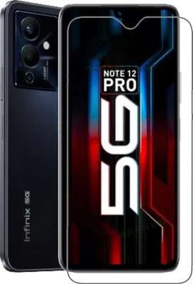DSCASE Tempered Glass Guard for infinix note 12 Pro 5G(Pack of 1)