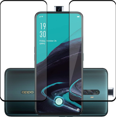 NIMMIKA ENTERPRISES Tempered Glass Guard for Oppo Reno2 F(Pack of 2)