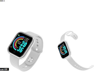 Jocoto B388(D20) MAX FITNESS TRACKER STEP COUNT SMART WACTH WHITE(PACK OF 1) Smartwatch