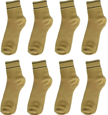 Liyana Collection Men Solid Calf Length(Pack of 8)
