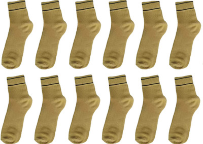 Liyana Collection Men Solid Calf Length(Pack of 12)