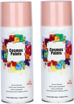 Cosmos Pink Spray Paint 400 ml(Pack of 2)