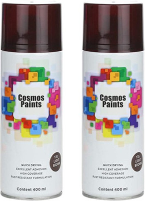 Cosmos Brown Spray Paint 400 ml(Pack of 2)