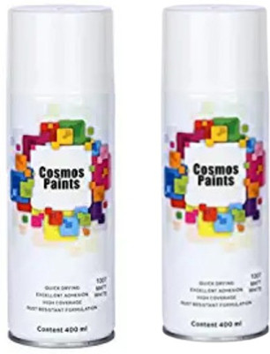 Cosmos White Spray Paint 400 ml(Pack of 2)