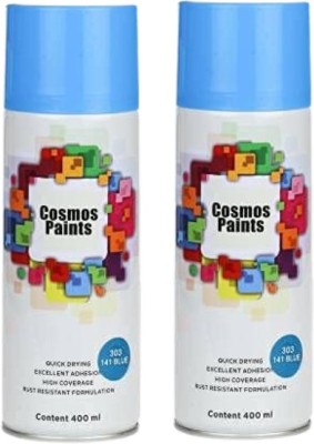 Cosmos Blue Spray Paint 400 ml(Pack of 2)