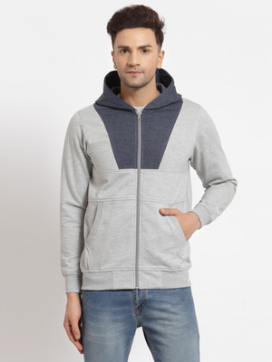 KALT Full Sleeve Color Block Men Sweatshirt