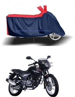 DSAMI Two Wheeler Cover for Bajaj(Pulsar 180 DTS-i, Blue, Red)